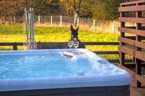 Glen Bay - 2 Bed Lodge on Friendly Farm Stay with Private Hot Tub